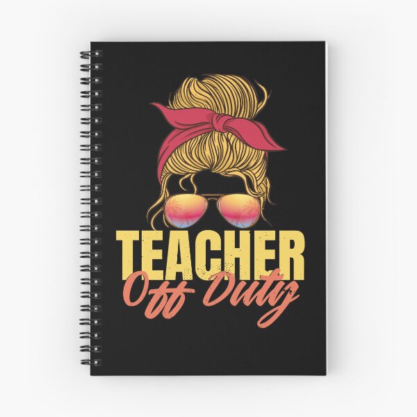 Item preview, Teacher Off Duty designed and sold by Heddar Badreddine.