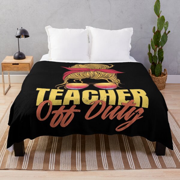 Item preview, Teacher Off Duty designed and sold by Heddar Badreddine.