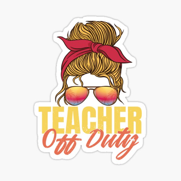 Off Duty Stickers for Sale