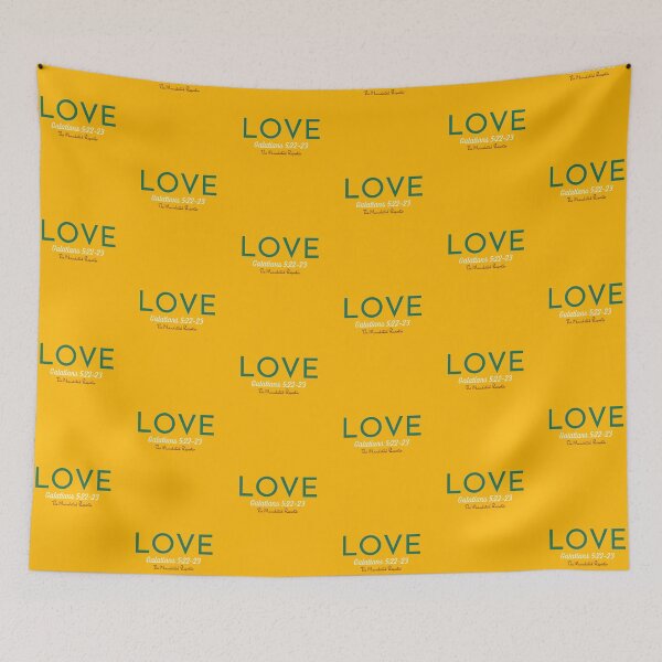 Item preview, The Fruit of The Spirit Love - Green and Yellow designed and sold by TheReporter1.