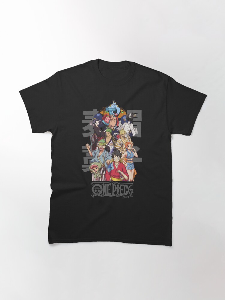 One Piece Straw Hat Crew Wano Arc Classic T Shirt For Sale By Mark Hernan Belarmino Redbubble