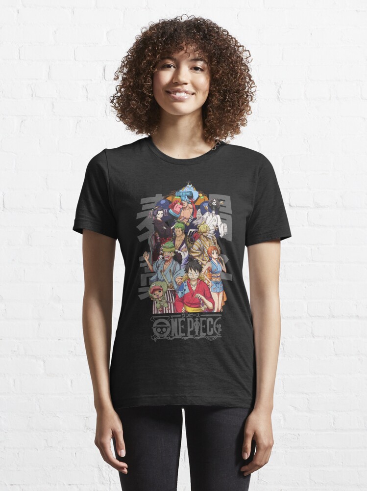 One Piece Straw Hat Crew Wano Arc Essential T-Shirt for Sale by