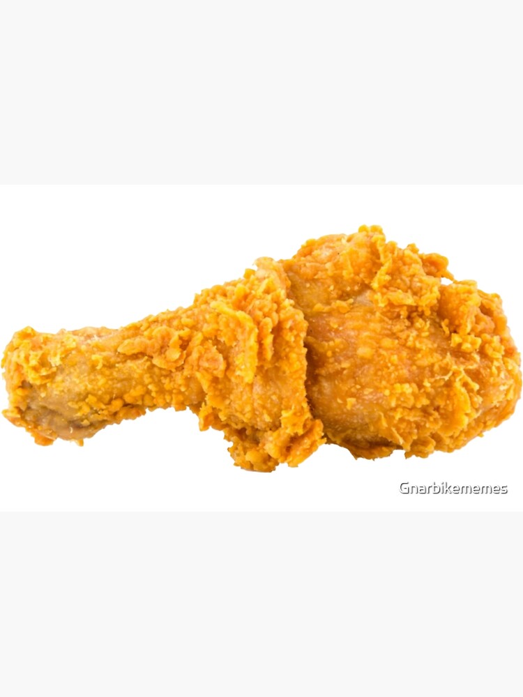 "fried chicken wing kfc " Poster for Sale by Gnarbikememes Redbubble