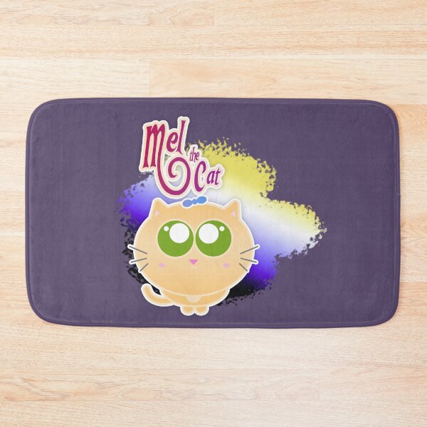 Item preview, Mel the Cat Non Binary Pride designed and sold by elisagavi.
