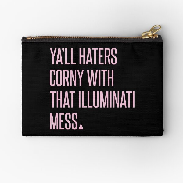 HATERS. Zipper Pouch