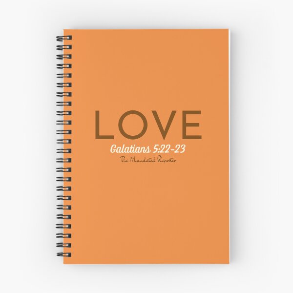 Item preview, The Fruit of The Spirit Love - Orange and Brown designed and sold by TheReporter1.