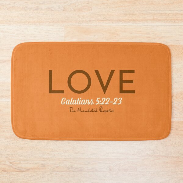 Item preview, The Fruit of The Spirit Love - Orange and Brown designed and sold by TheReporter1.
