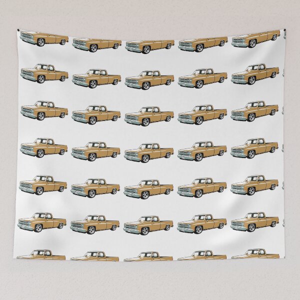 Item preview, Beige 80s Lowered C Truck designed and sold by CoolRide.