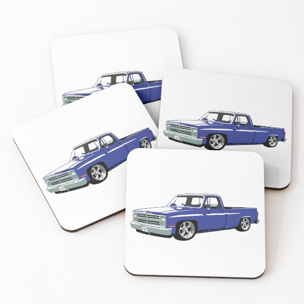 Item preview, Deep Blue 80s Lowered C Truck designed and sold by CoolRide.