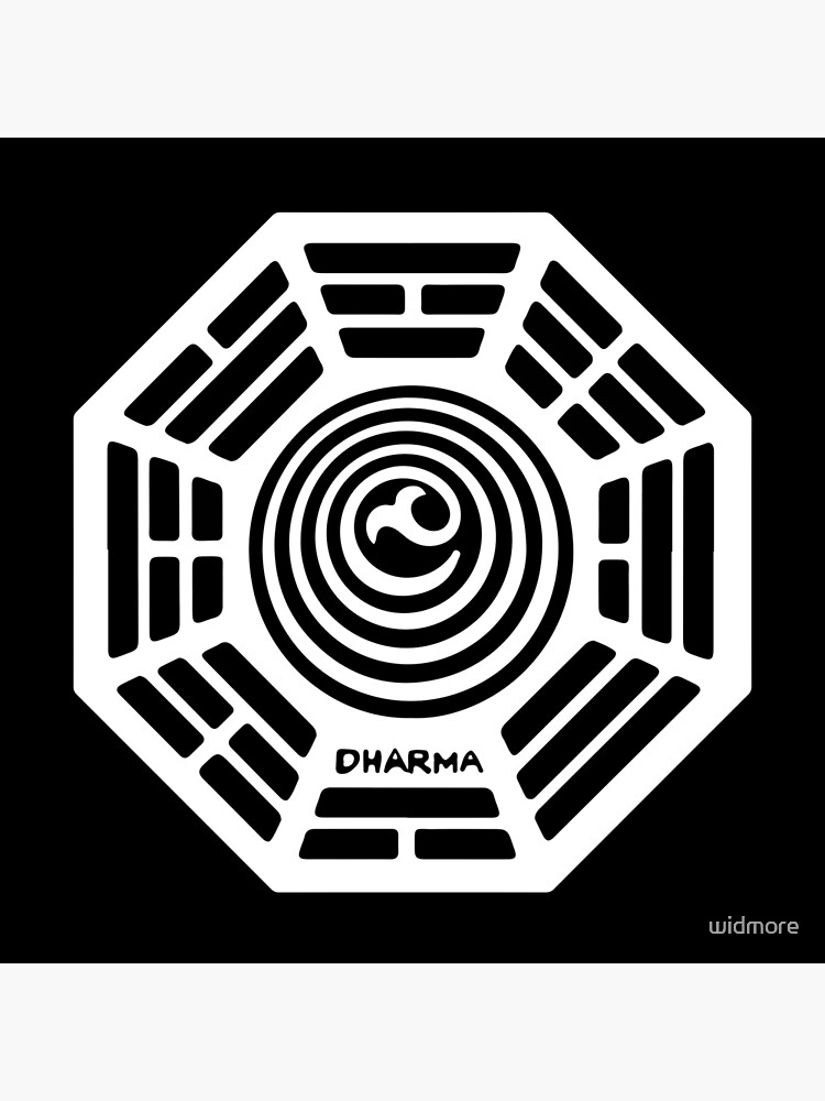 Gibt Es Die Dharma Initiative Wirklich "Dharma Initiative Logo (Lost TV Show)" Canvas Print for Sale by