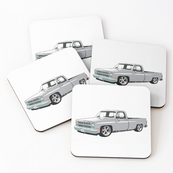 Item preview, Grey 80s Lowered C Truck designed and sold by CoolRide.