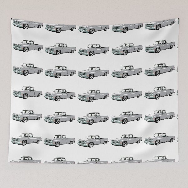 Item preview, Grey 80s Lowered C Truck designed and sold by CoolRide.