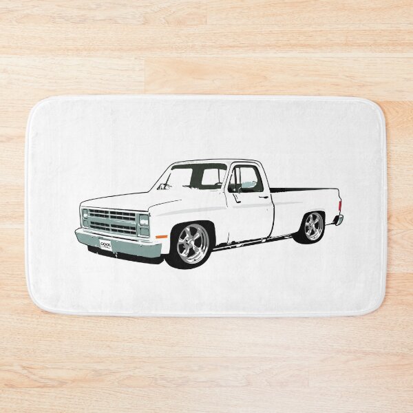 Item preview, White 80s Lowered C Truck designed and sold by CoolRide.
