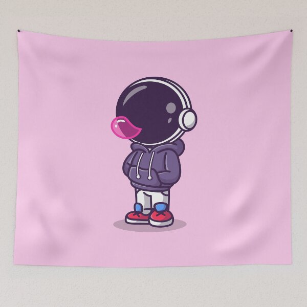 Item preview, Astronaut inflates bubble gum designed and sold by ReydaDesign.