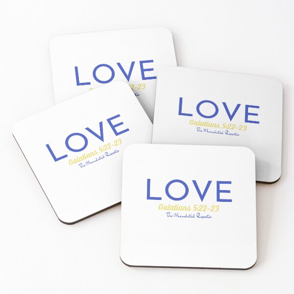 Item preview, The Fruit of The Spirit Love - White and Blue designed and sold by TheReporter1.