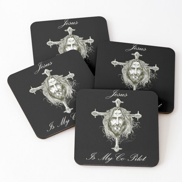 Item preview, Jesus is my co-pilot - illustartion designed and sold by sbe-zone.