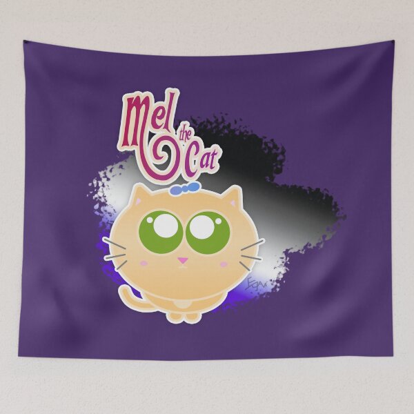 Item preview, Mel the Cat Asexual Pride designed and sold by elisagavi.