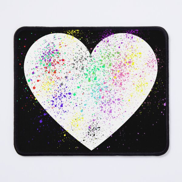 Item preview, splattered heart designed and sold by sebastiano01.