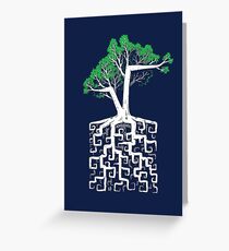 Square Root Greeting Card