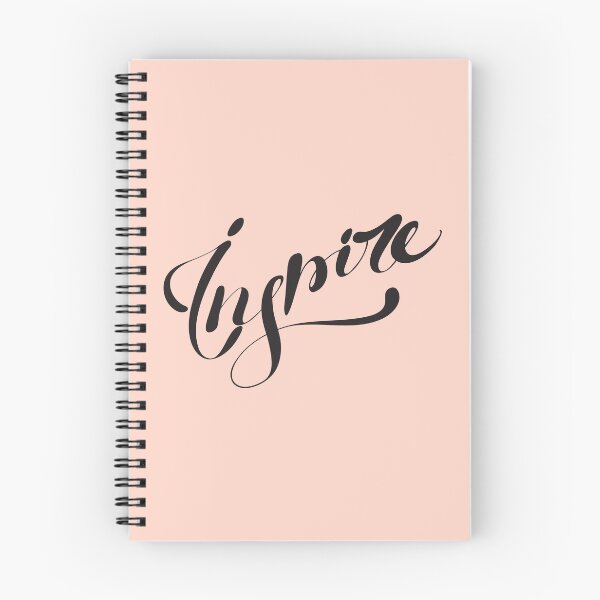 Item preview, Inspire motivational calligraphy phrase designed and sold by hmorena.