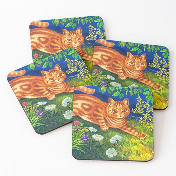 Item preview, cat Stalking by Louis Wain  | designed and sold by TeeARTHY.