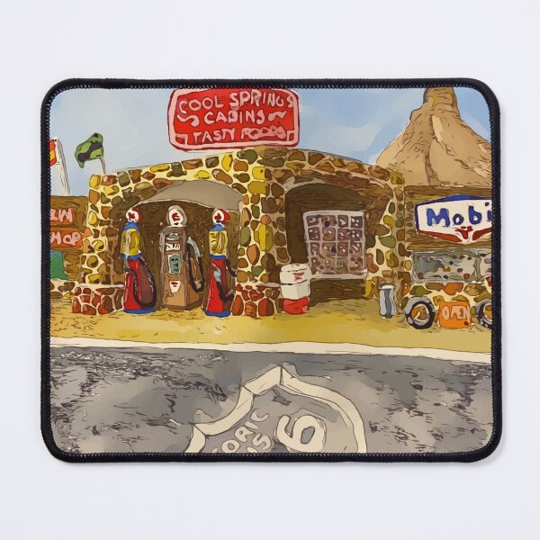 Item preview, Cool Springs on Route 66 in Arizona - WelshDesigns designed and sold by welshdesigns.