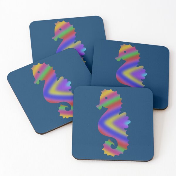 Item preview, Rainbow Glow Seahorse designed and sold by Jane Izzy Designs.