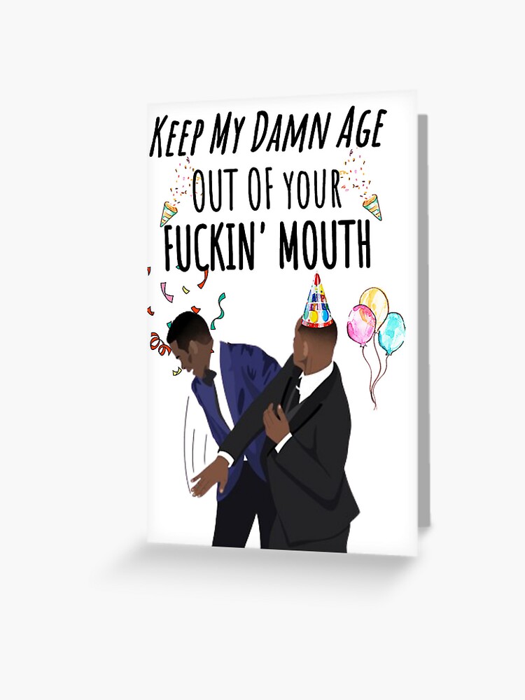 Sleazy Greetings Funny Birthday Card Meme For Him Her Men Women Keep My ...