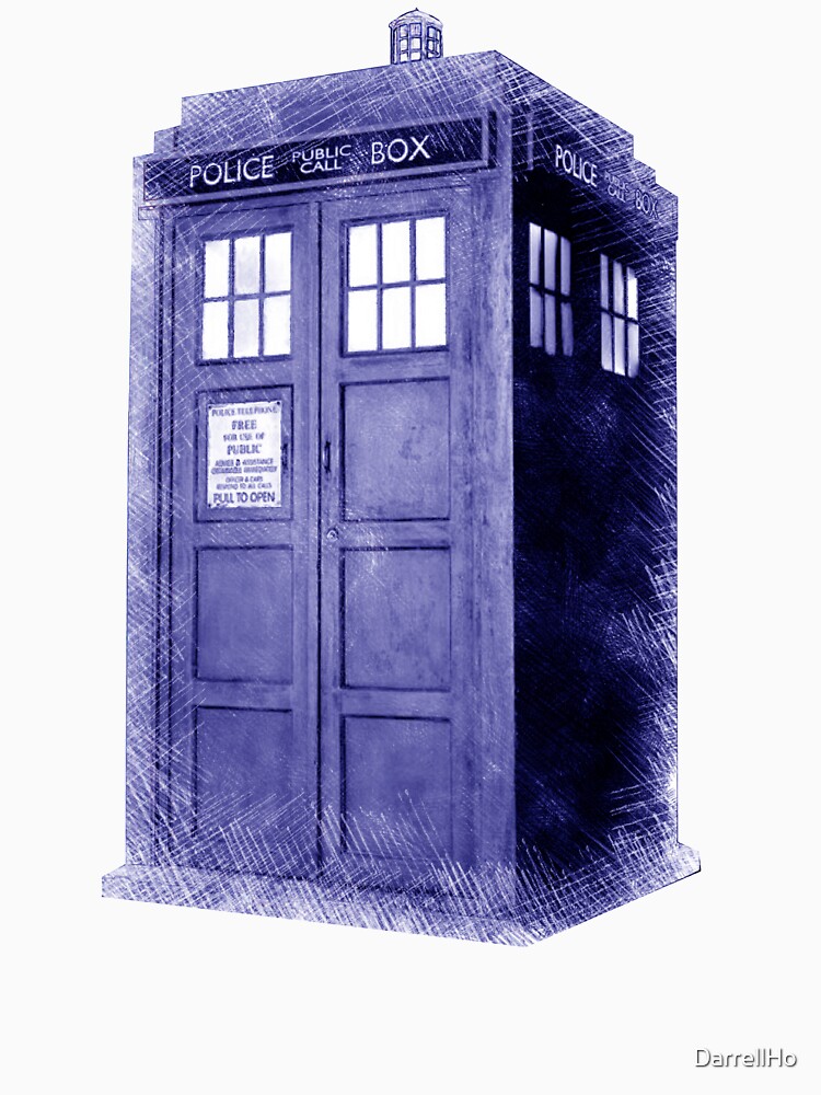 Blue Box Hoodie / T-shirt by DarrellHo