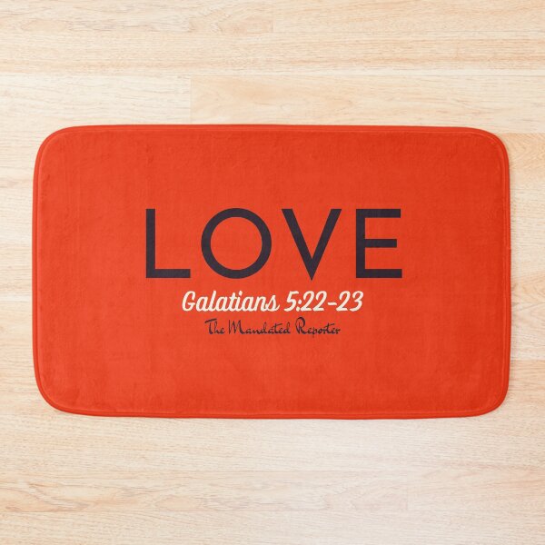 Item preview, The Fruit of The Spirit Love - Orange and Black designed and sold by TheReporter1.
