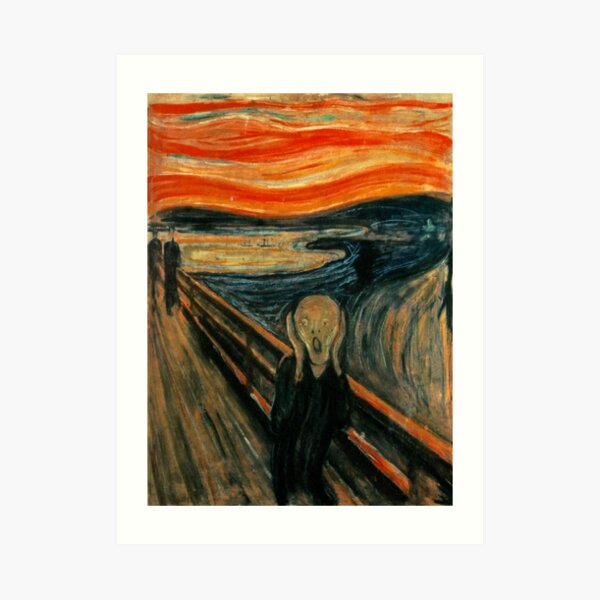 The Scream - Edvard Munch Art Print