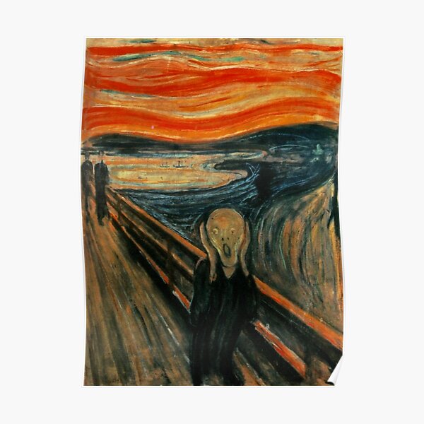 The Scream - Edvard Munch Poster