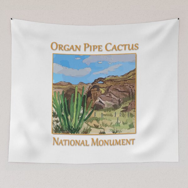 Item preview, Organ Pipe Cactus National Monument in Arizona - WelshDesigns designed and sold by welshdesigns.