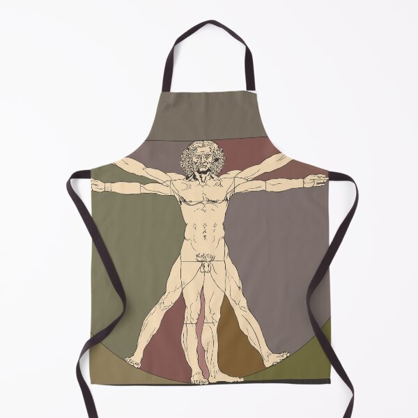 Item preview, Leonardo da Vinci inspired Vitruvian man drawing 1490 designed and sold by portokalis.