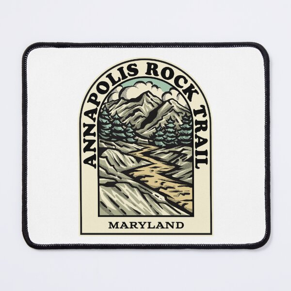 Artikelvorschau, Annapolis Rock Trail Maryland hiking backpacking trail entworfen und verkauft von HalpinDesign.