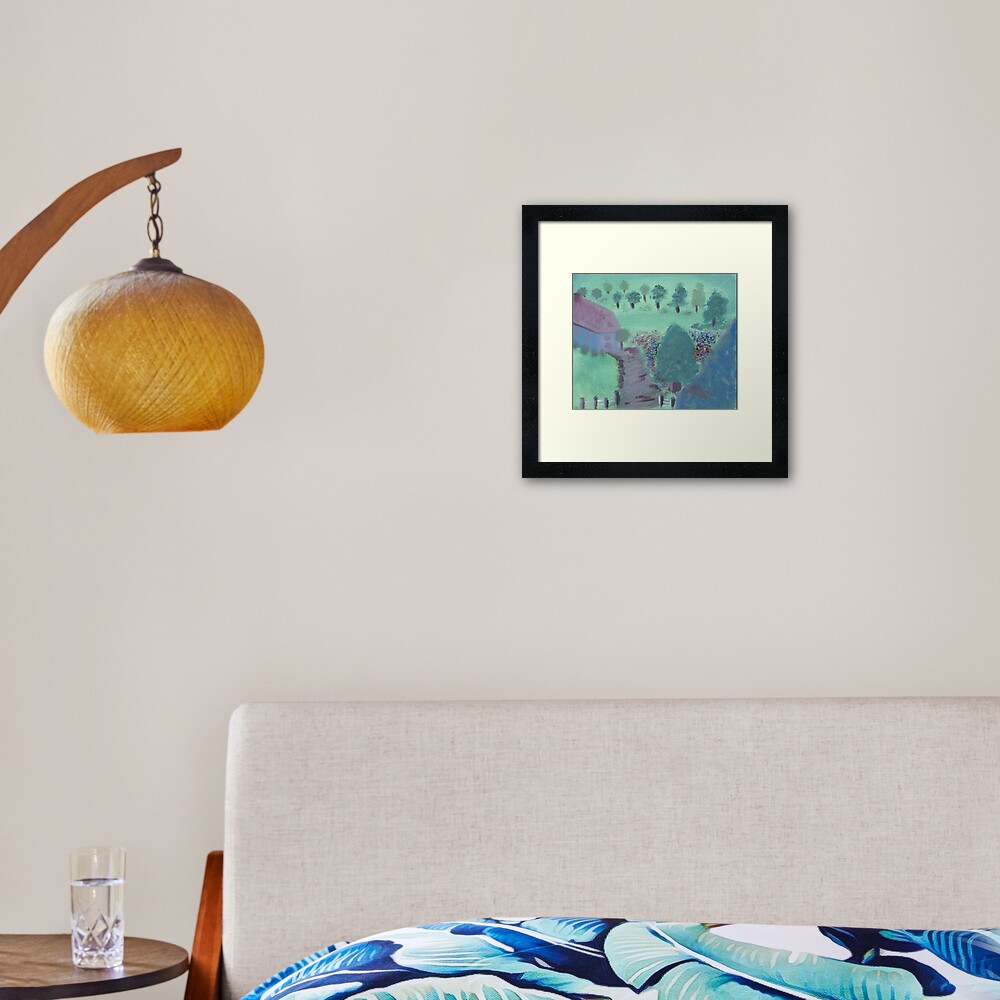 Item preview, Framed Art Print designed and sold by gabriellaksz.