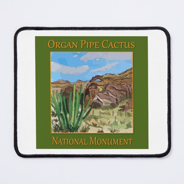 Item preview, Organ Pipe Cactus National Monument in Arizona - WelshDesigns designed and sold by welshdesigns.