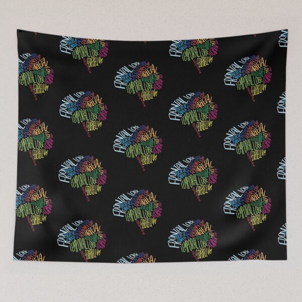 Item preview, Brain Typography Word Bubble RN Neuroscience Nurse Neurologist  designed and sold by BOBSMITHHHHH.