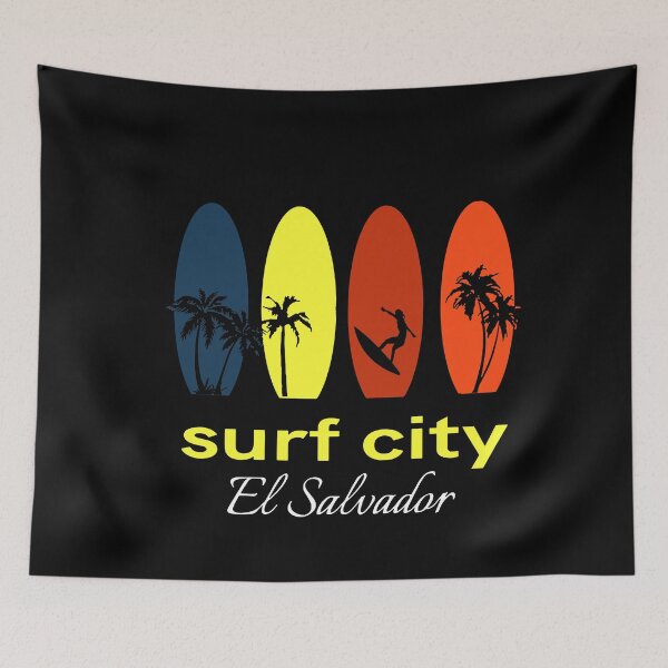 Item preview, Surf City El Salvador El Sunzal SV Sivar Salvadorian designed and sold by ShaneGuzman.