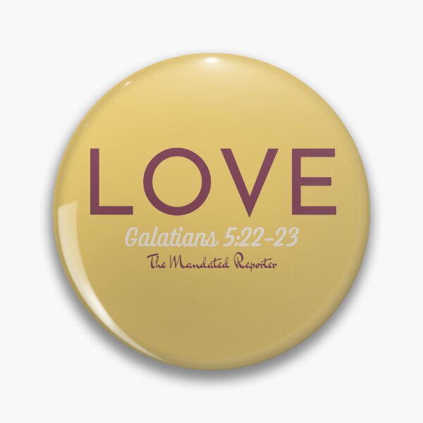 Item preview, The Fruit of The Spirit Love - Pale Yellow and Purple designed and sold by TheReporter1.