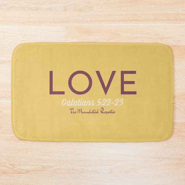 Item preview, The Fruit of The Spirit Love - Pale Yellow and Purple designed and sold by TheReporter1.