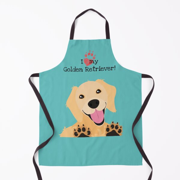 Item preview, I love my Golden Retriever! designed and sold by CheekyChameleon.