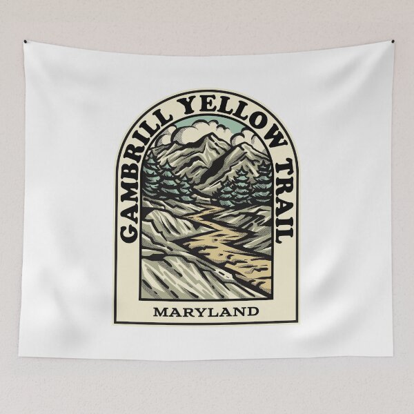 Item preview, Gambrill Yellow Trail Maryland hiking backpacking trail designed and sold by HalpinDesign.