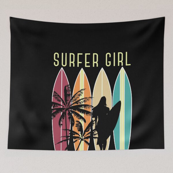 Item preview, Girl Surfboard Surfing Women Girls Surf Ocean Surfing  designed and sold by ShaneGuzman.