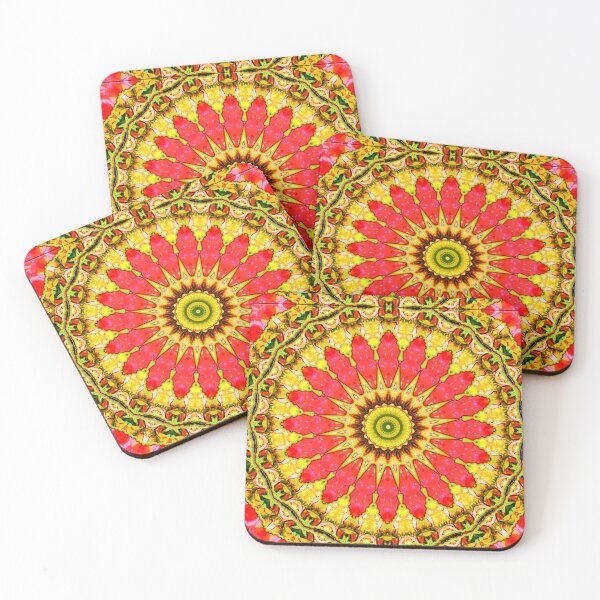 Item preview, ABSTRACT TROPICAL FRUIT COCKTAIL MANDALA - FROM ARUBA - ARUBA, ONE HAPPY ISLAND24! designed and sold by Ralek.