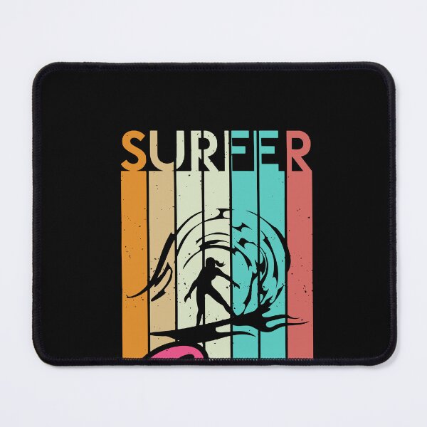 Item preview, Surfer Girl Surfboard Women Surf Ocean Retro Surfing designed and sold by ShaneGuzman.