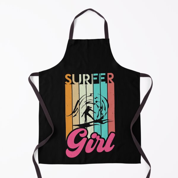 Item preview, Surfer Girl Surfboard Women Surf Ocean Retro Surfing designed and sold by ShaneGuzman.