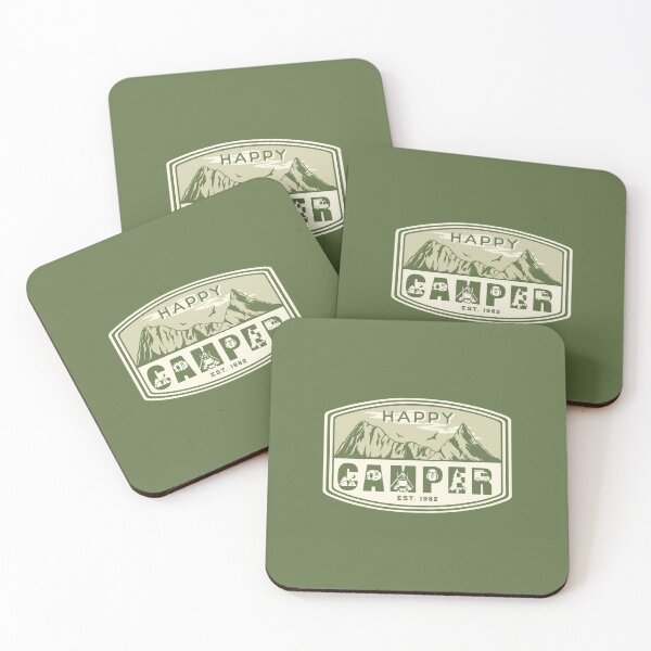 Item preview, Happy Camper designed and sold by JooArtPrints  ★★★★★.