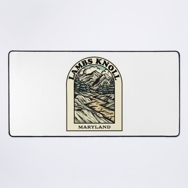 Item preview, Lambs Knoll Maryland hiking backpacking trail designed and sold by HalpinDesign.