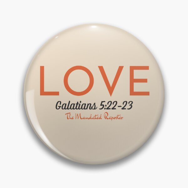 Item preview, The Fruit of The Spirit Love - Tan and Orange designed and sold by TheReporter1.